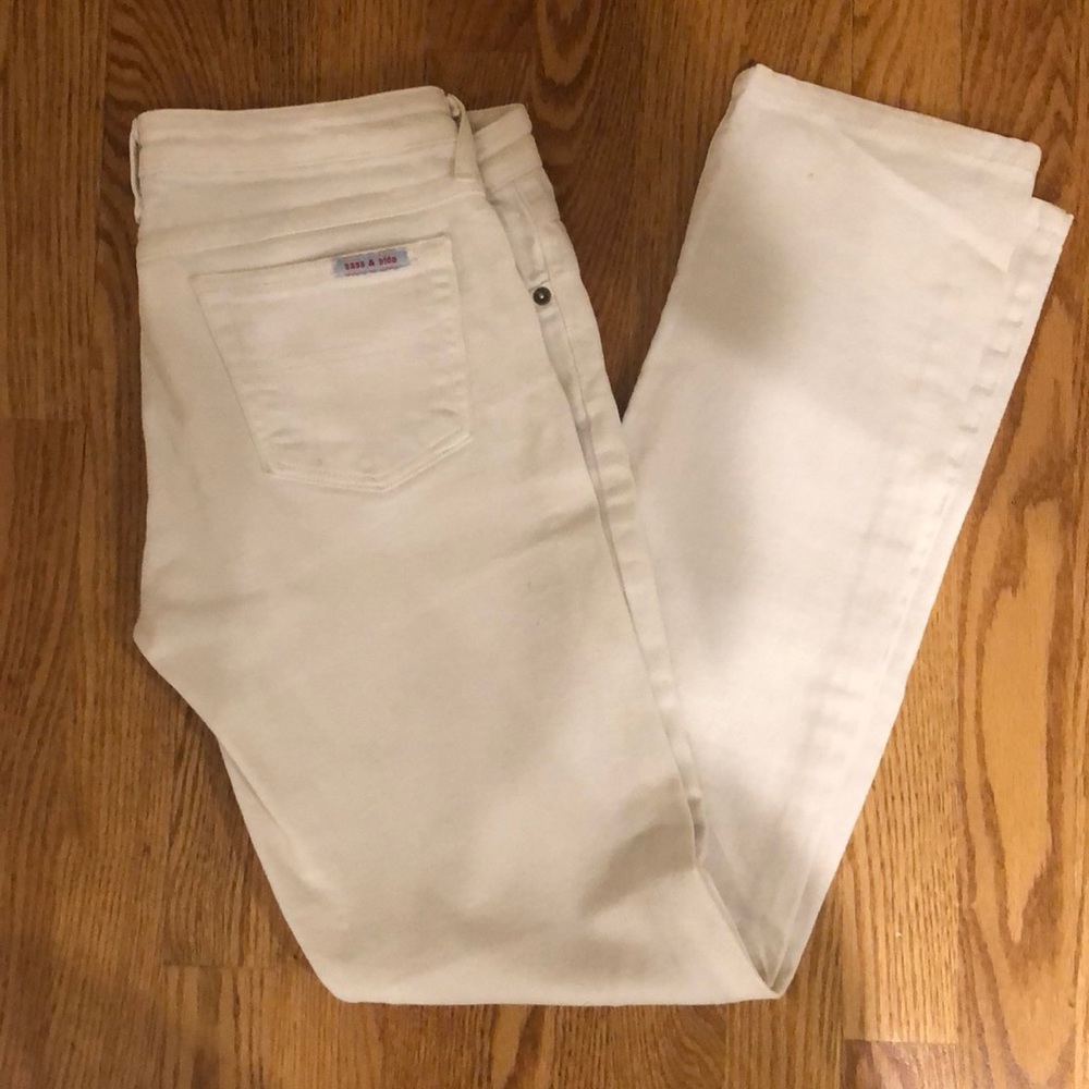 White jeans